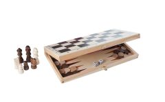 Backgammon / Schaakset Opklapbaar