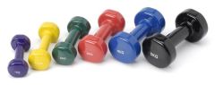 Dumbbells Gietijzer + Vinyl 0,5 - 5 kg