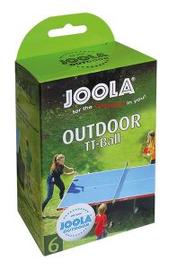 Tafeltennisballen Outdoor Verzwaard Set 6st.