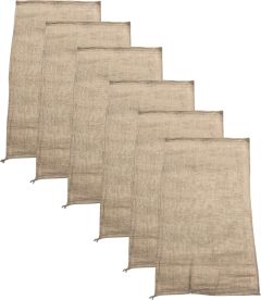 Zakloop Zakkenset Jute 6 st.