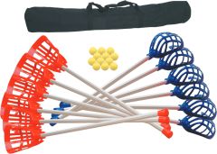 Lacrosse Set Rood/Blauw