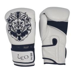 Bokshandschoenen Leo Wit 8 - 16 oz 