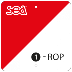 Oriëntatieloop Checkpoint Markers Rode (set 10 stuks)
