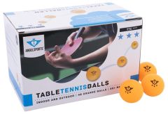 Tafeltennisballen Oranje 48st.