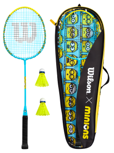 Badmintonset Minions Junior