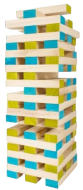 Jenga XL Gekleurd