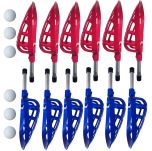 Lacrosse Set Mini Rood/Blauw