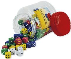 Speldobbelstenen Pot 100-delig