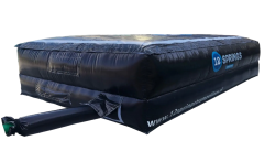 Airdrop, 3x3,5x0,7m Zwart