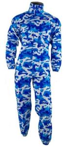 Camouflage overall Blauw