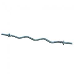 Curlstang 120 cm met schroefsluiters
