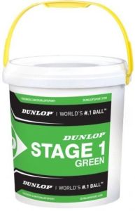 Tennisballen Dunlop Stage 1 Emmer 60st.