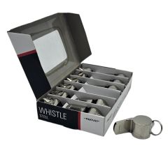 Metalen Fluitjes Set 12st.