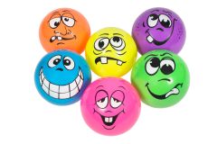 Gezichtsballen 25cm Set 6st.