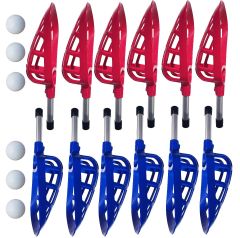 Lacrosse Set Mini Rood/Blauw