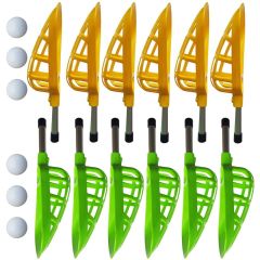 Lacrosse Set Mini Geel/Groen
