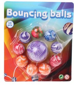 Stuiterballen Set 10st.