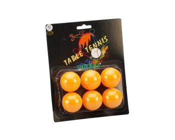 Tafeltennisballen Blister Montana 3 Ster 6st.