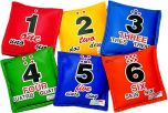 Pittenzakken Genummerd set 6 stuks